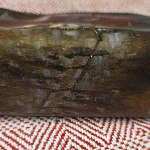 ICON Los Angeles Leather Bag “Umbrella Dogs” Basset Spaniel Puppies Art Purse - Picture 11 of 16